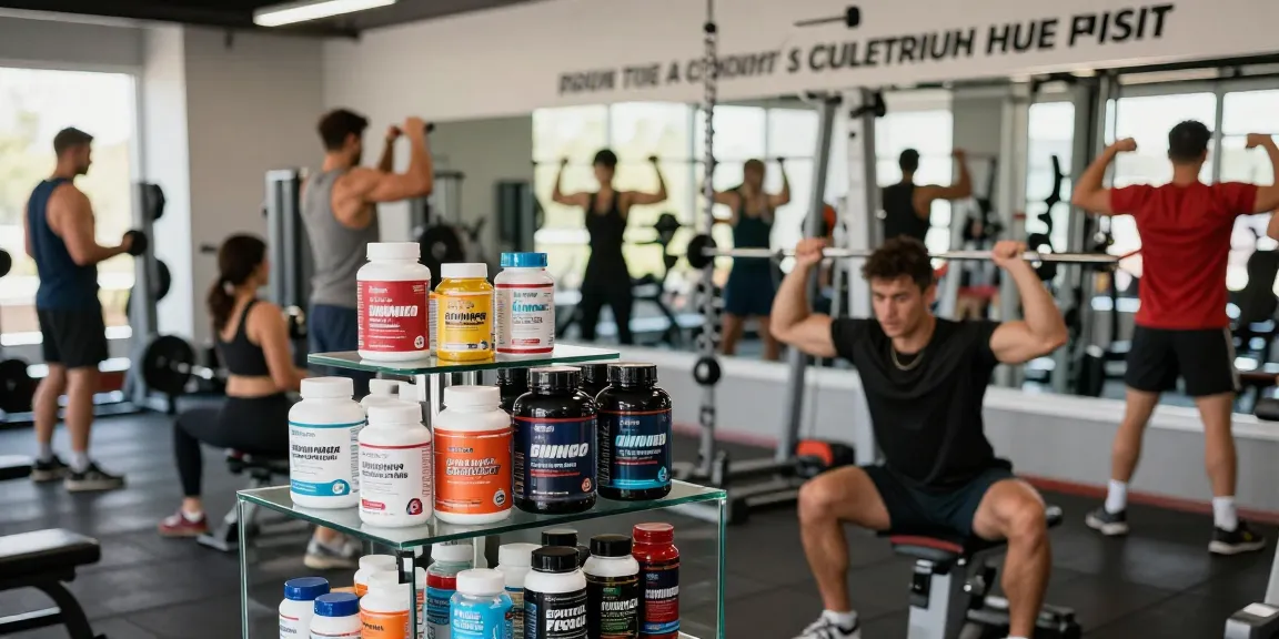 Unieke Pharma Steroïden Winkel met sporters die intensief trainen en supplementen gebruiken