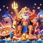 Experience fast withdrawal casinos Australia with immersive gaming featuring Neptune, coins, and excitement!